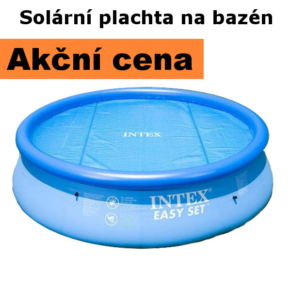 Solární plachta Intex na nadzemní bazény 305 cm