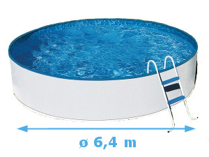 bazén nadzemní kruh 640 cm